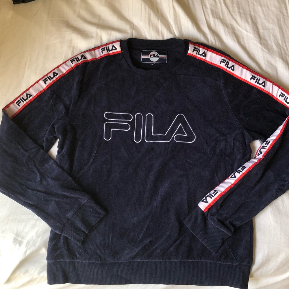 VELOUR FILA SWEATER